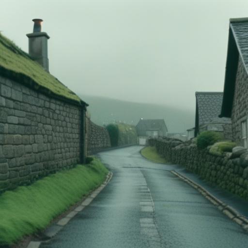 Quiet village street