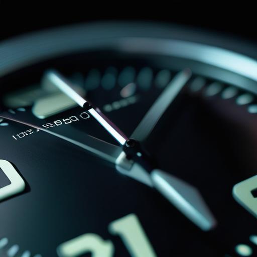 Close up of a watch face, but the numbers are missing or scrambled